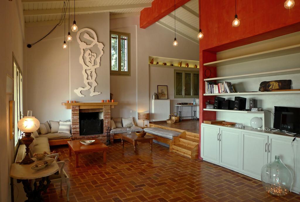 Sea View Villa With 4 Bedrooms - Grecorama Monodhéndrion Exterior foto